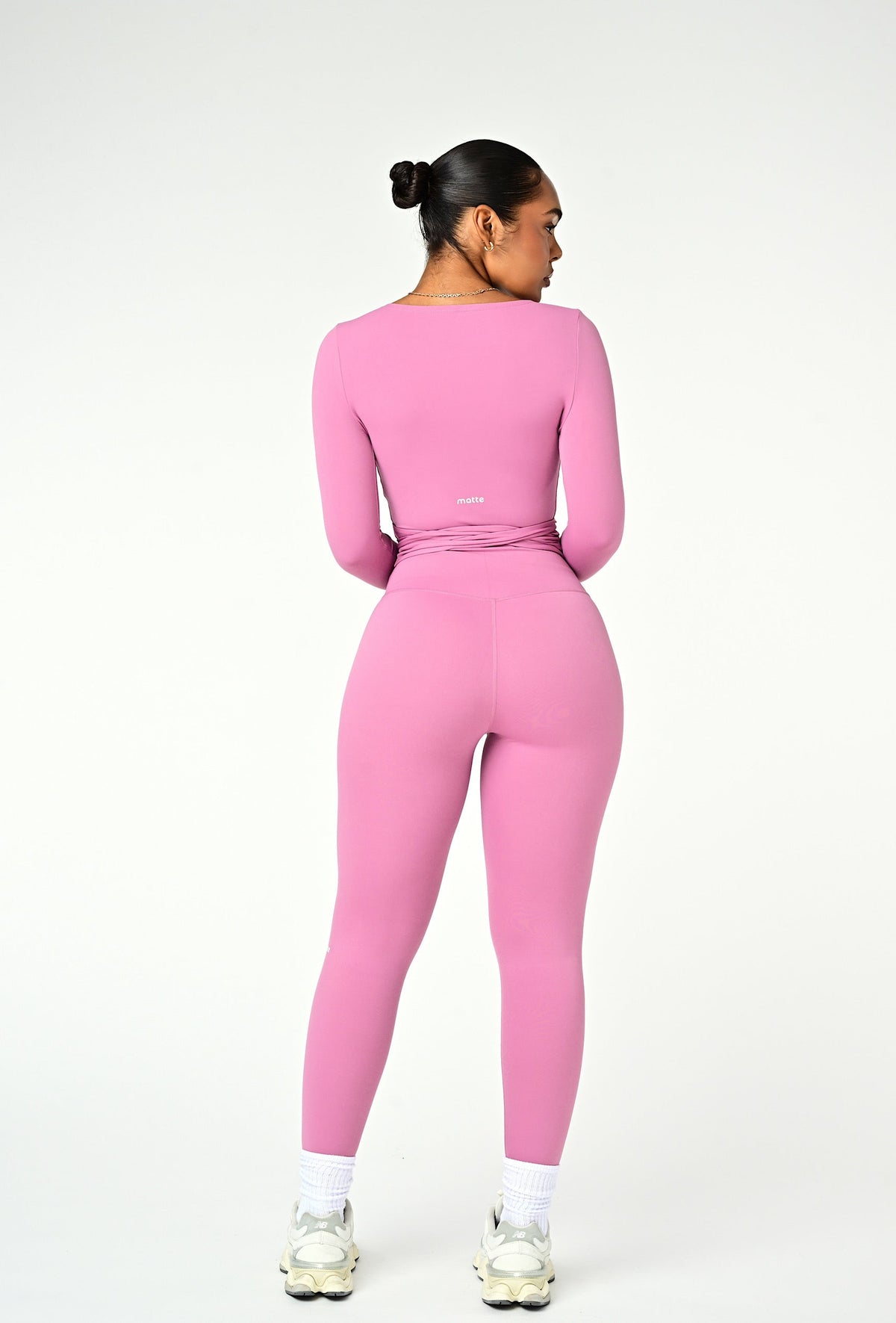 Forma Wrap Top - Pink Cloud