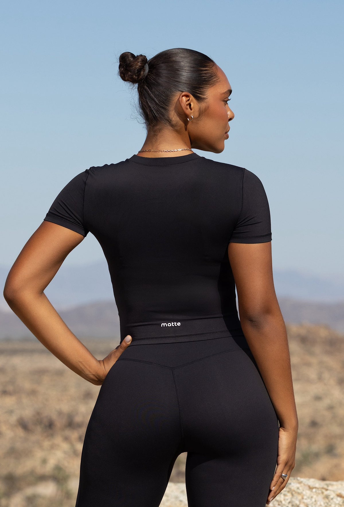 Cloudform Crop - Black