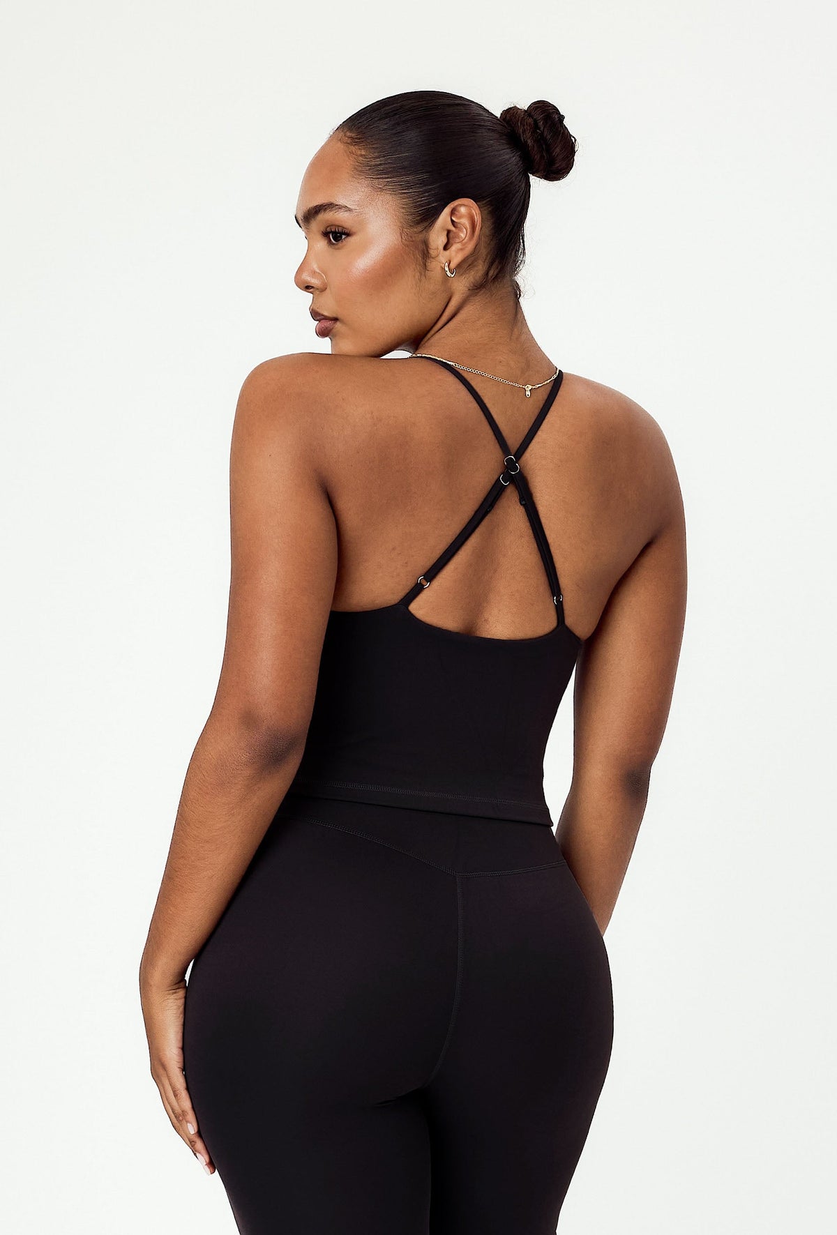 Bareform Double Layer Tank - Black