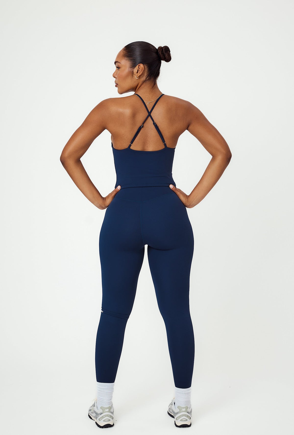 Bareform Double Layer Tank - Navy