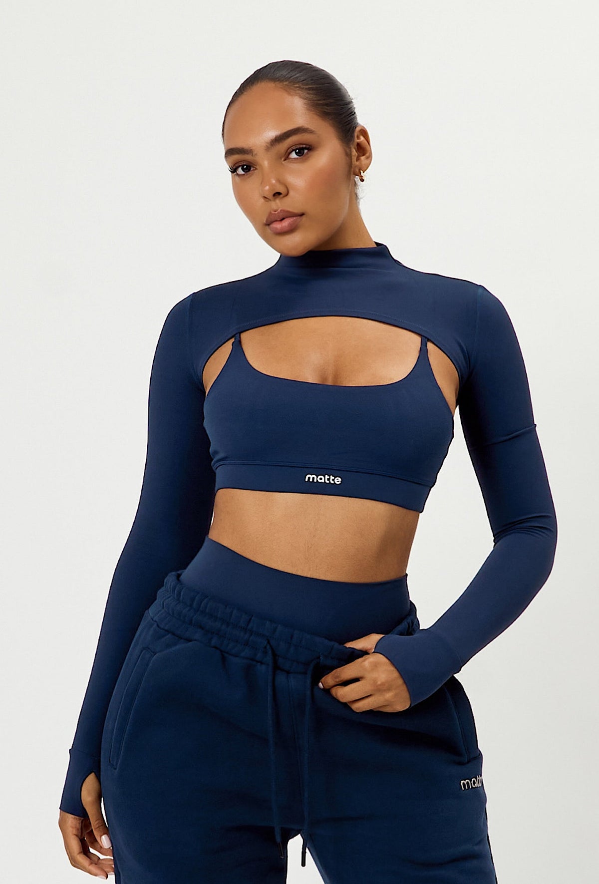 Mock Studio Crop - Navy