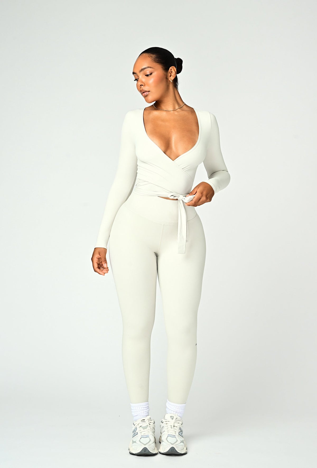 Forma Wrap Top - Vanilla