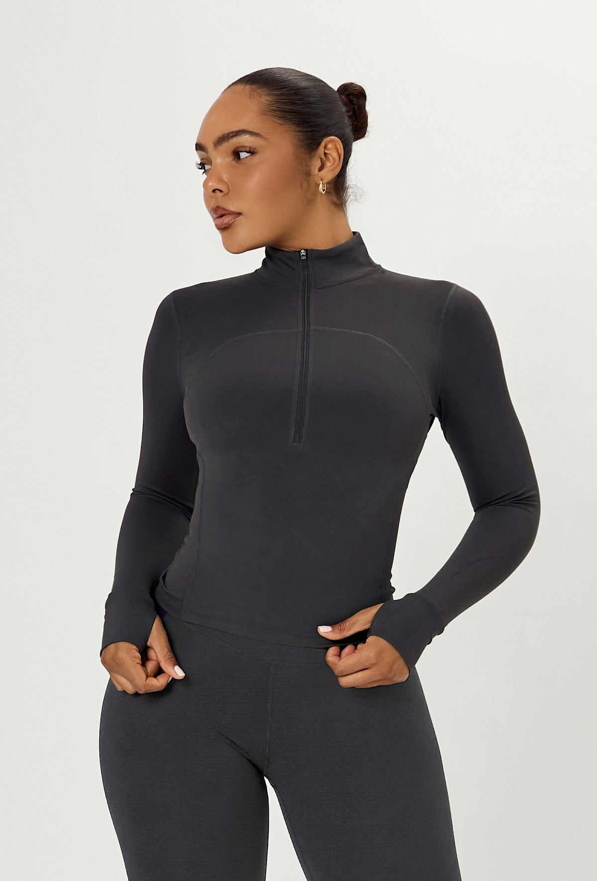 Contour Half Zip - Slate